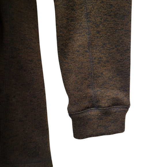 Cinch Full-Zip Fleece Jacket Brown Size Small Men's Pre-owned Condition - Picture 5 of 10